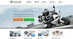Desktop Screenshot of aneesoft.com